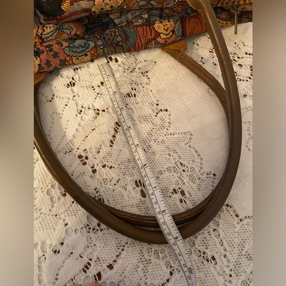 VTG Children of the World Tapestry Tote Bag schoolteacher - Picture 6 of 11